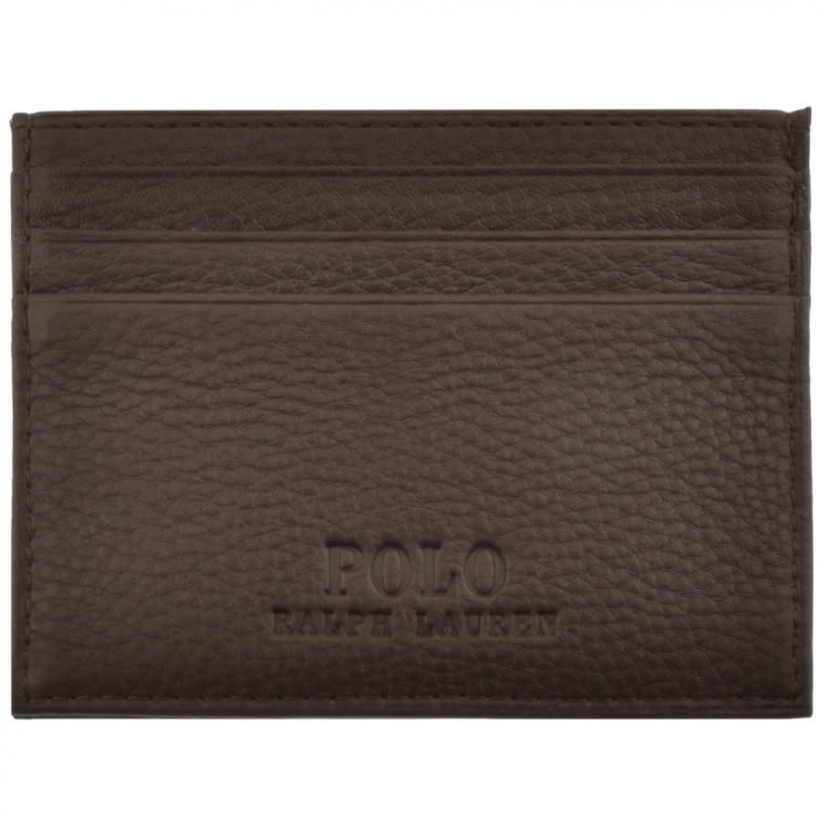 Alternative Image for ProductRalph Lauren Leather Card Holder Brown2